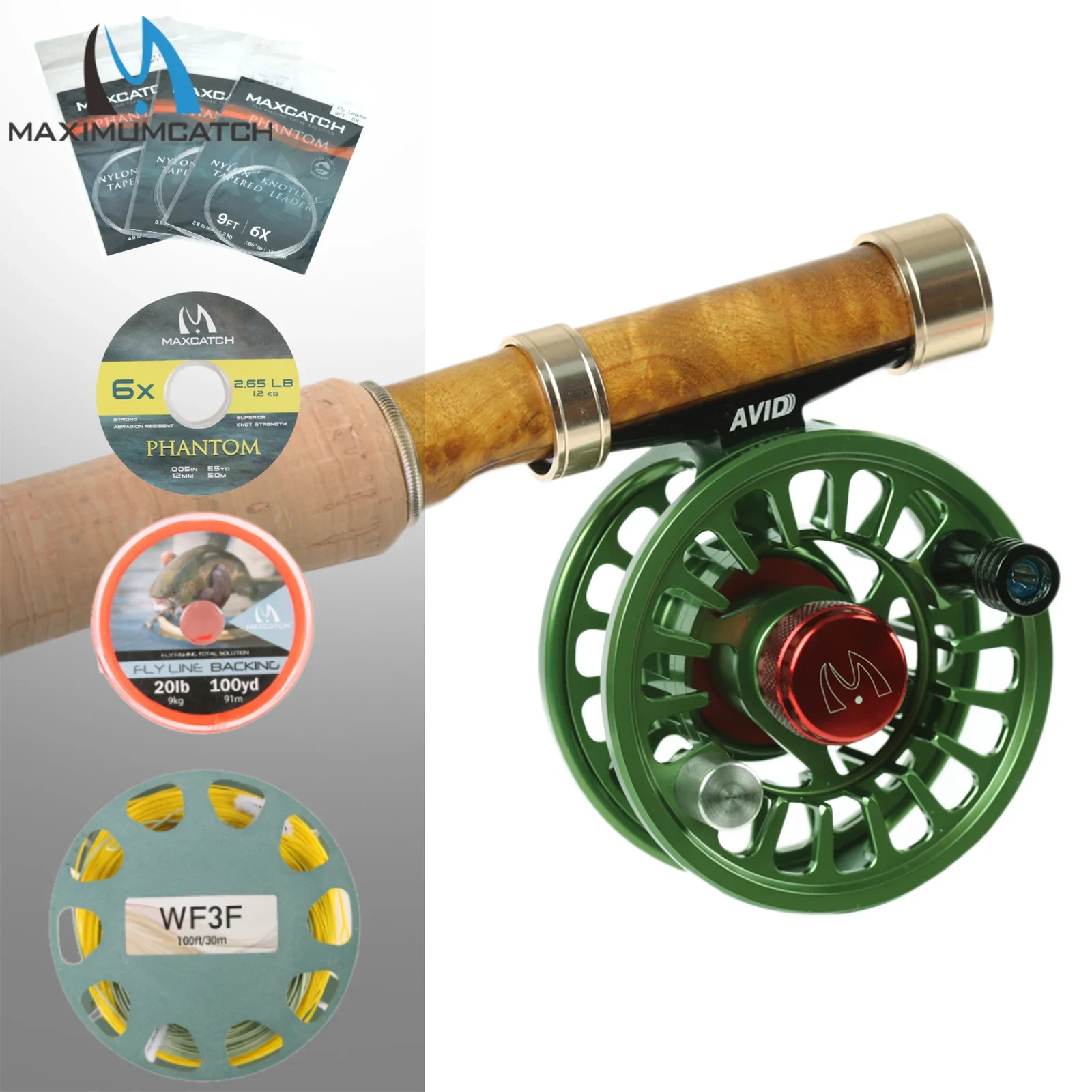 Maxcatch Kit pesca con mosca ligero para trucha de arroyo - imagen 5