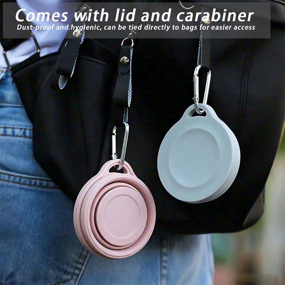 Tazas Plegables de Silicona para Camping y Senderismo - imagen 4