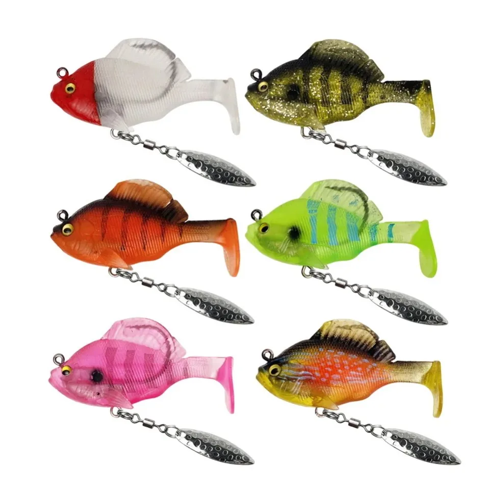Señuelos wobbler de silicona SANMO en varios colores