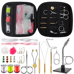 Kit de atado de moscas GRATIS FISHER con whip finisher y herramientas