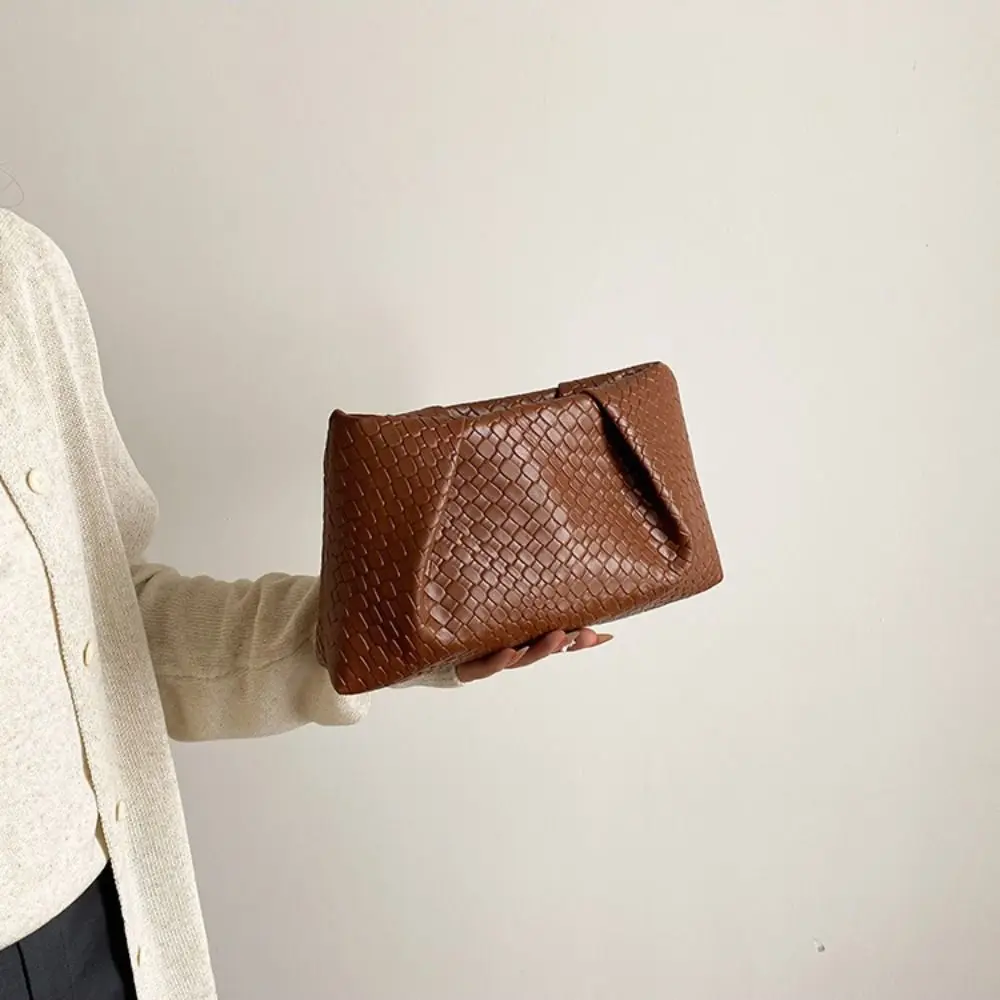Bolso de mano gran capacidad patrón repujado ligero multifuncional - imagen 5
