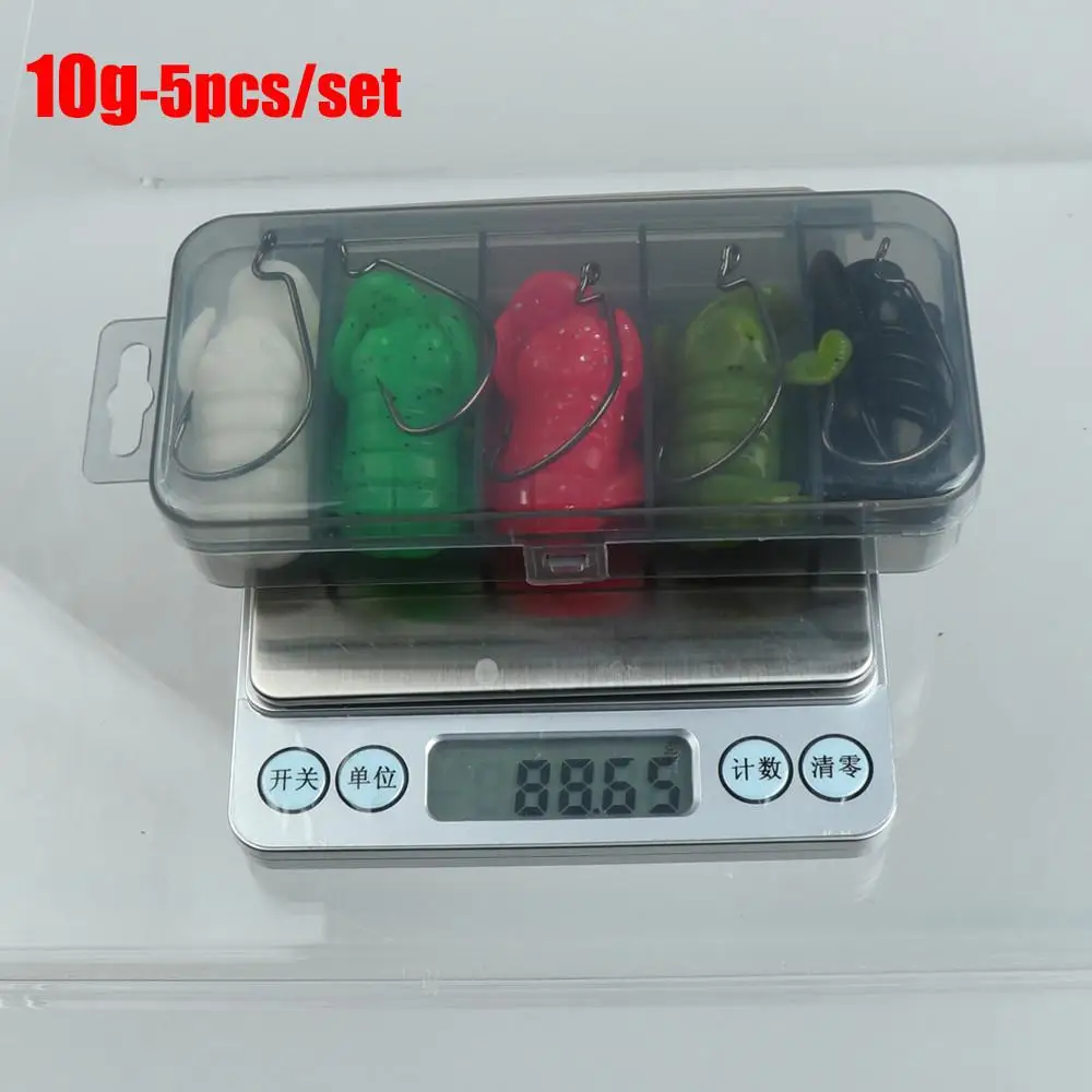 Señuelos en caja para transportar y organizar
