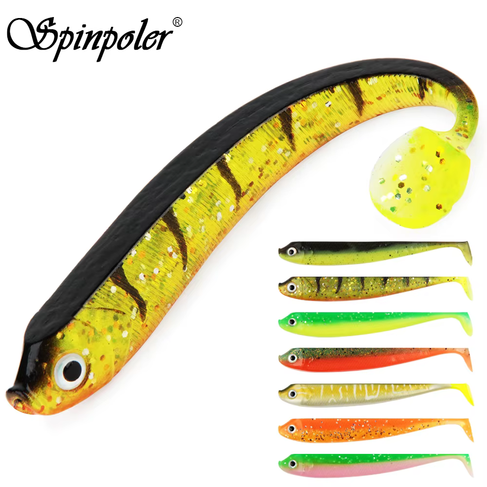 Spinpoler Shad Swimbait – Señuelo blando jig head - imagen 2