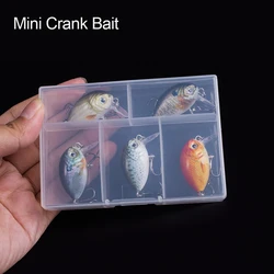 Crankbait Mini Flotante de Manivela – Señuelo Duro para Agua Dulce