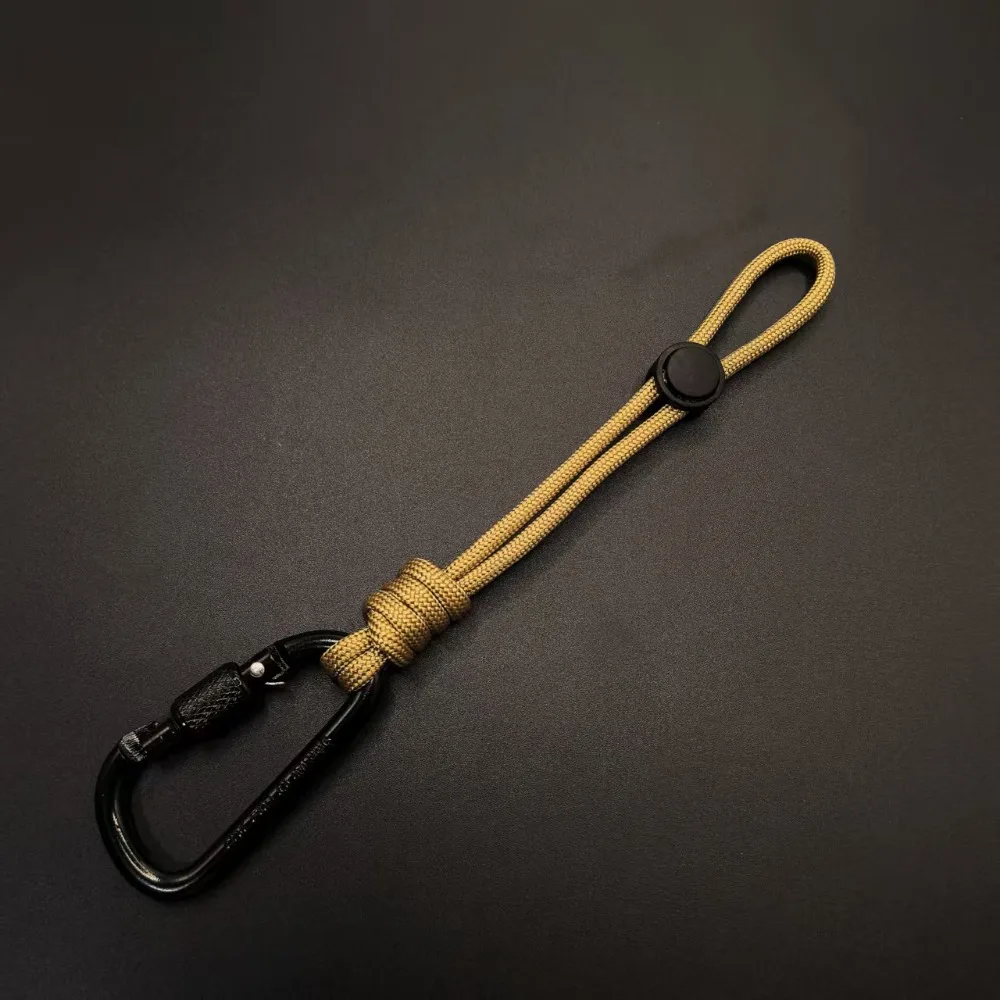 Detalle del trenzado en paracord de 7 hilos