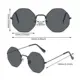 Gafas de sol UV400 polígono octogonal retro con protección - imagen 5