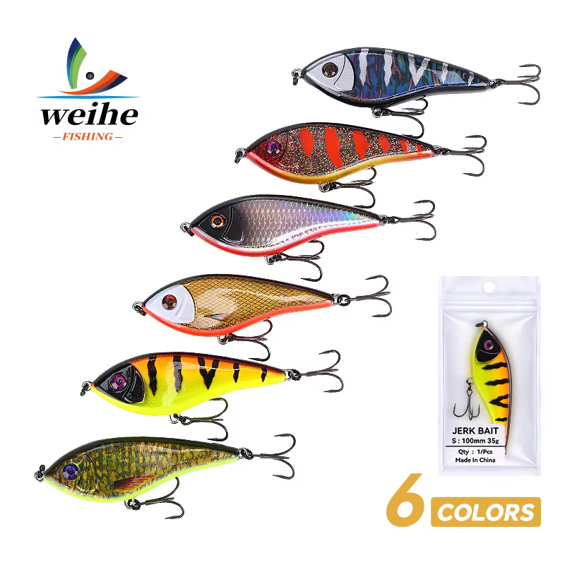Señuelo duro de hundimiento rápido WEIHE Modelo B para pesca