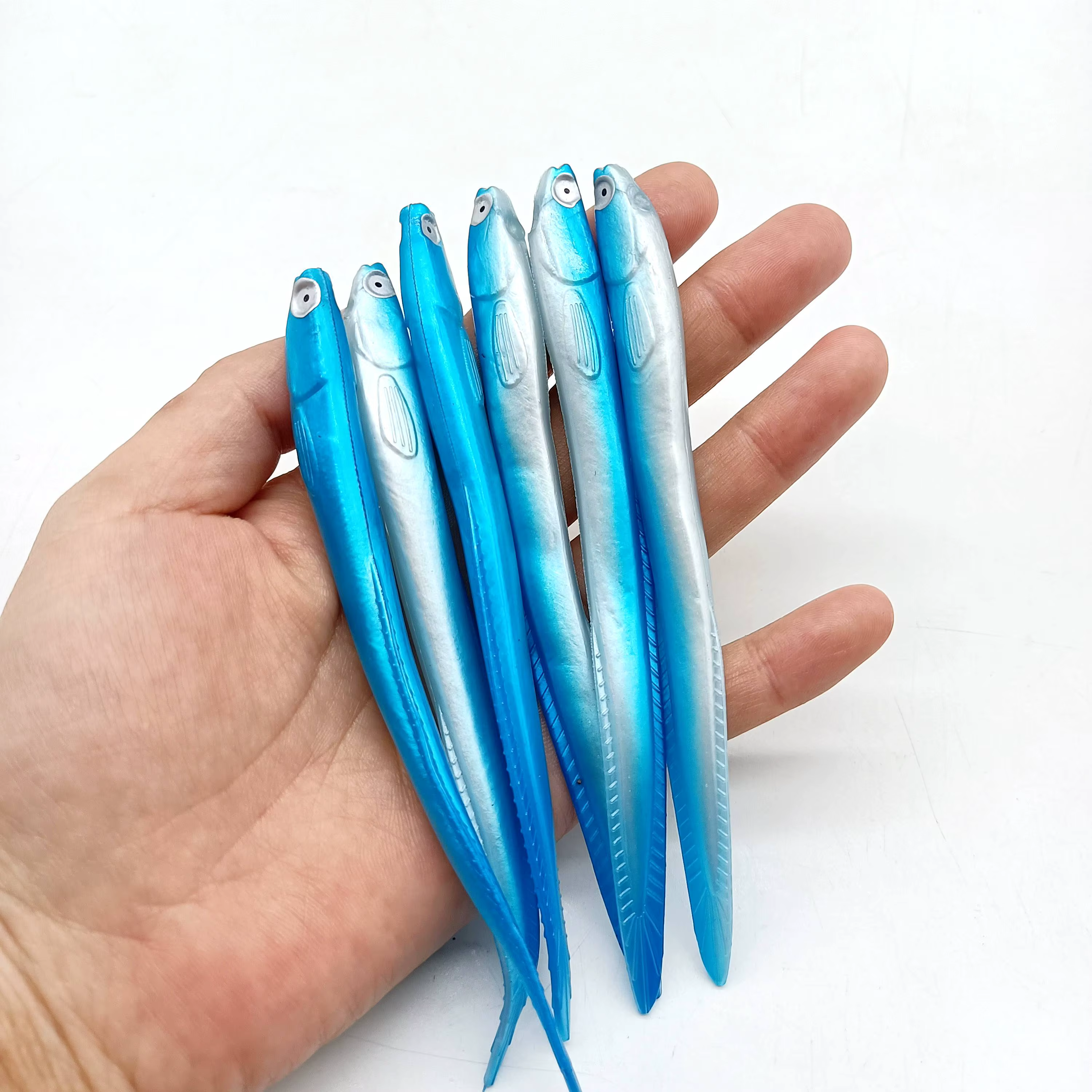 DUODUOYU Señuelo blando Anguila de vinilo 14 cm - Swimbait Jigging - imagen 3