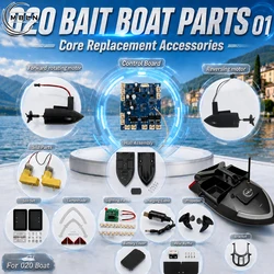 Repuestos Barco Cebador V020: motor, hélice, tolva y luz LED