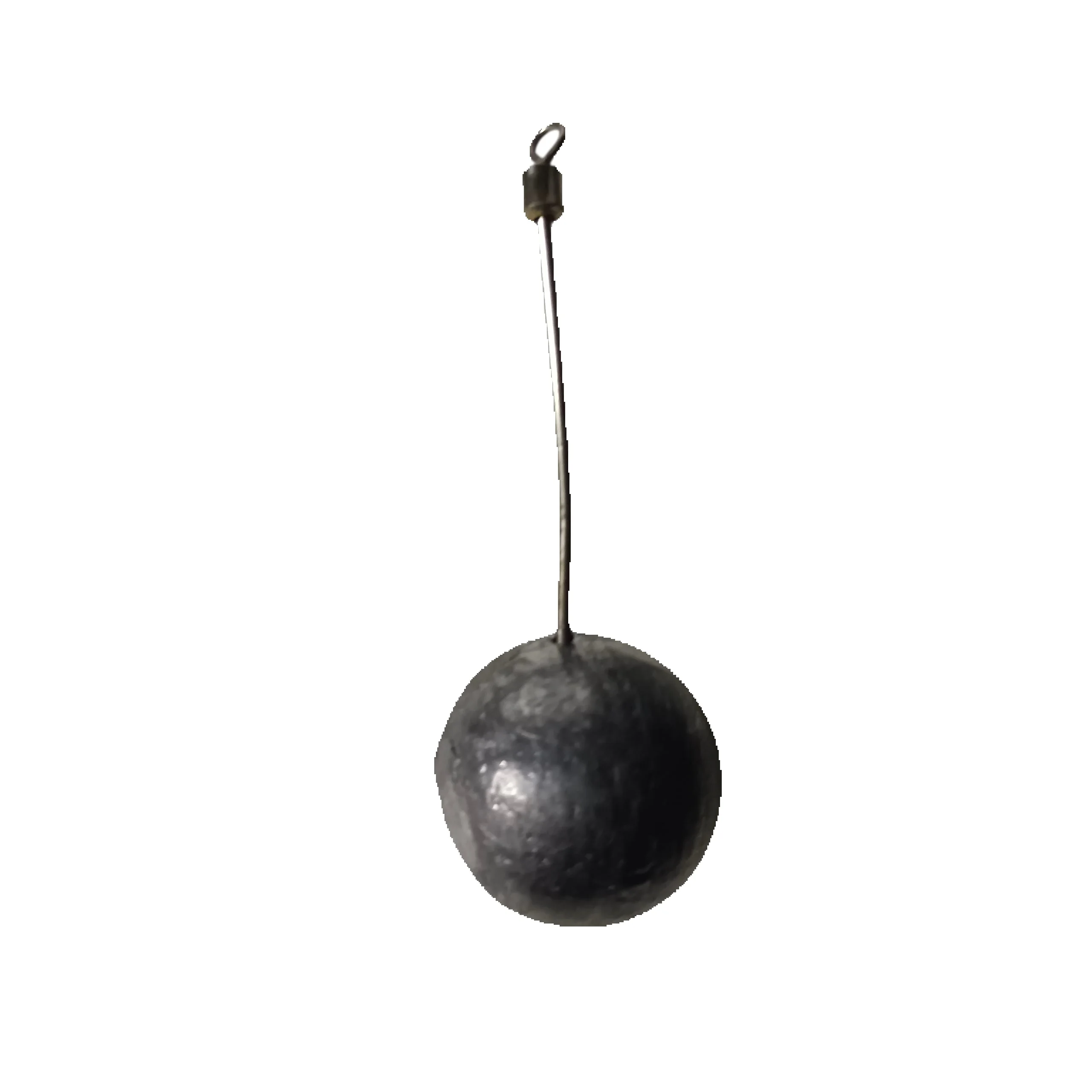 Lote 8 plomos bola con varilla rolling incorporado