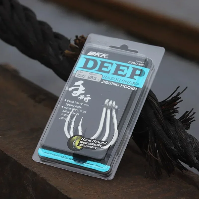 Anzuelos Jigging BKK DEEP 8090-6X-HG para señuelos de vinilo - imagen 2