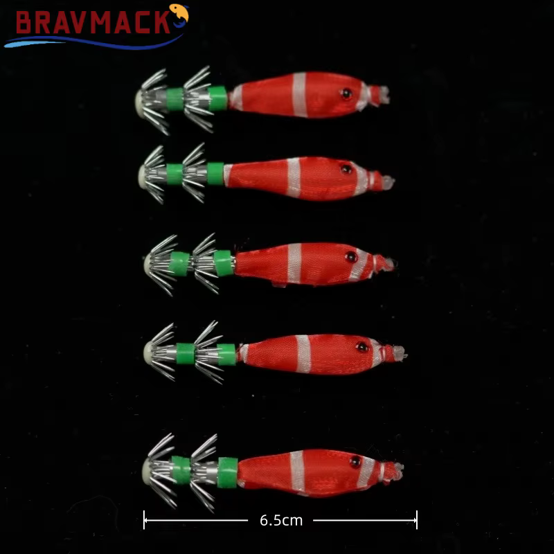 Señuelos Luminosos Brawmack para Calamar – Cebo Artificial 6.5 cm - imagen 5