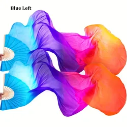 Abanico imitación degradado para danza multicolor