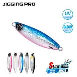 JIGGING PRO Señuelo metálico acción lenta para lubina en agua salada
