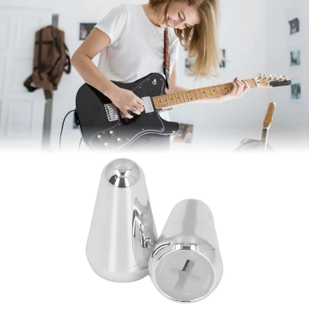 Tapa interruptor pastilla guitarra 3/5 posiciones latón PP – Plata, Oro, Negro - imagen 5