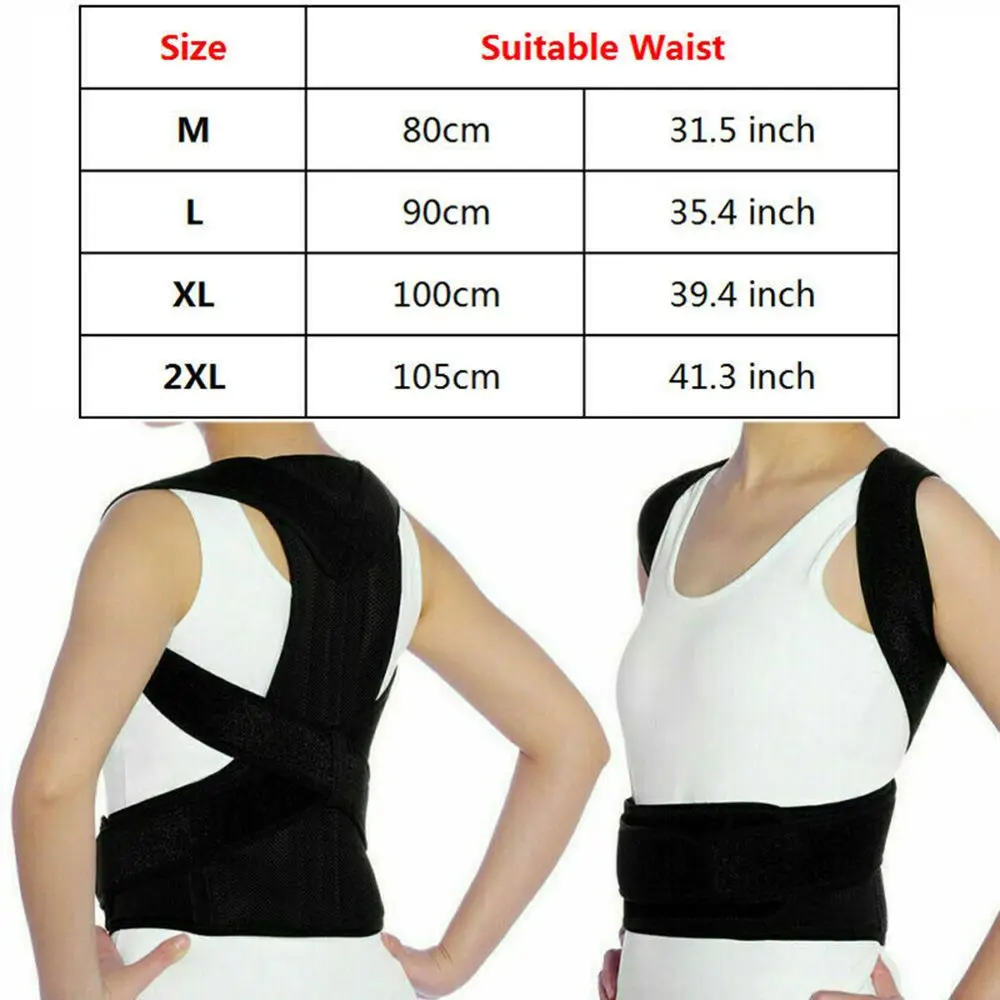 Soporte ajustable para hombros y espalda