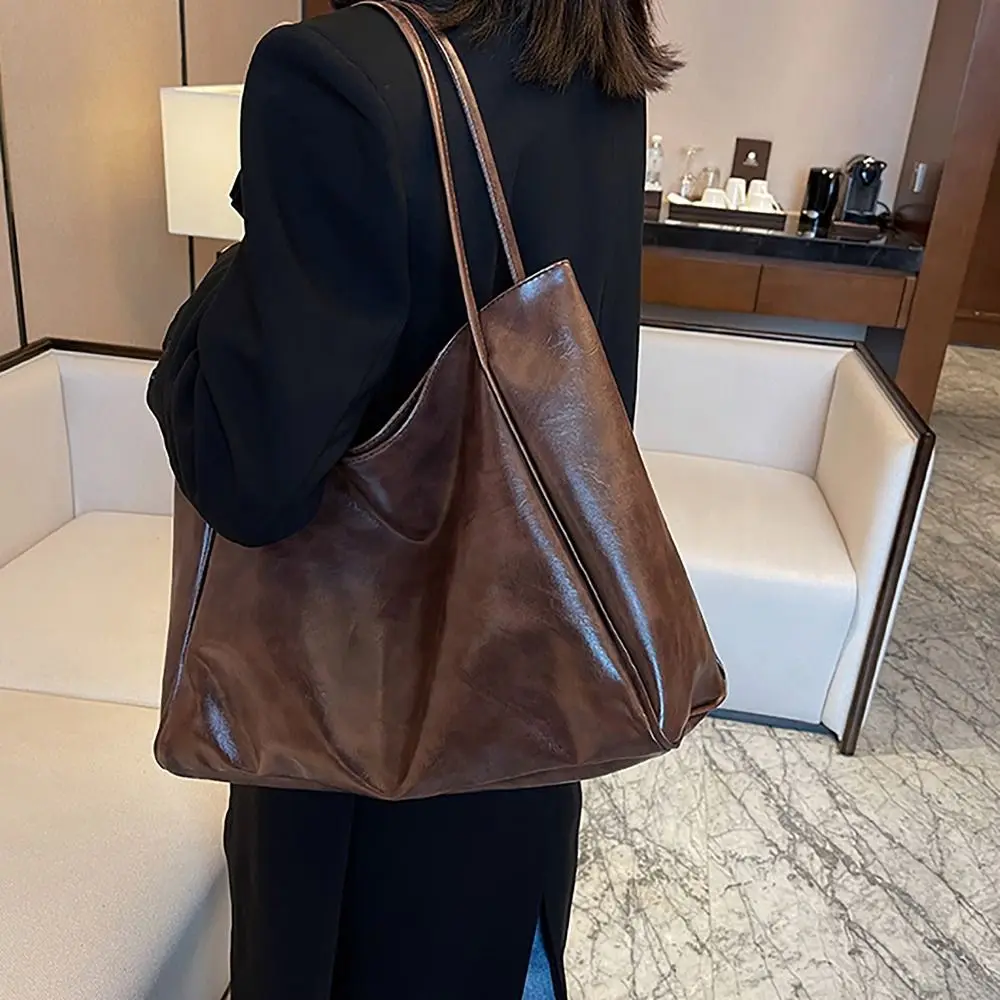 Bolso de mano y hombro PU gran capacidad para mujer – viaje - imagen 4