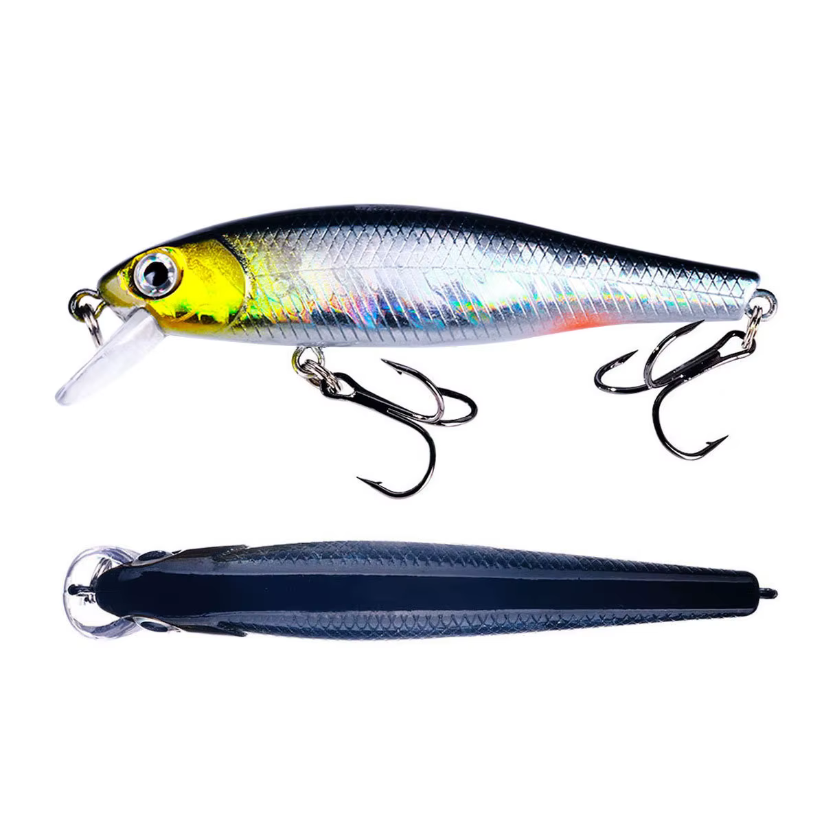 Crankbait Lubina Flotante 3D – Eficaz para Pesca de Agua Dulce - imagen 2