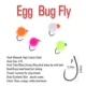 Vtwins cabeza de cuentas UV Glo para mosca salmón Steelhead - imagen 2