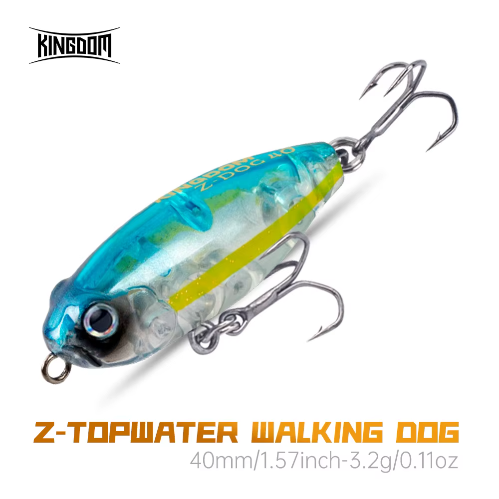 Kingdom Z-Dog Stickbait 40mm – Walking para Lucio - imagen 4