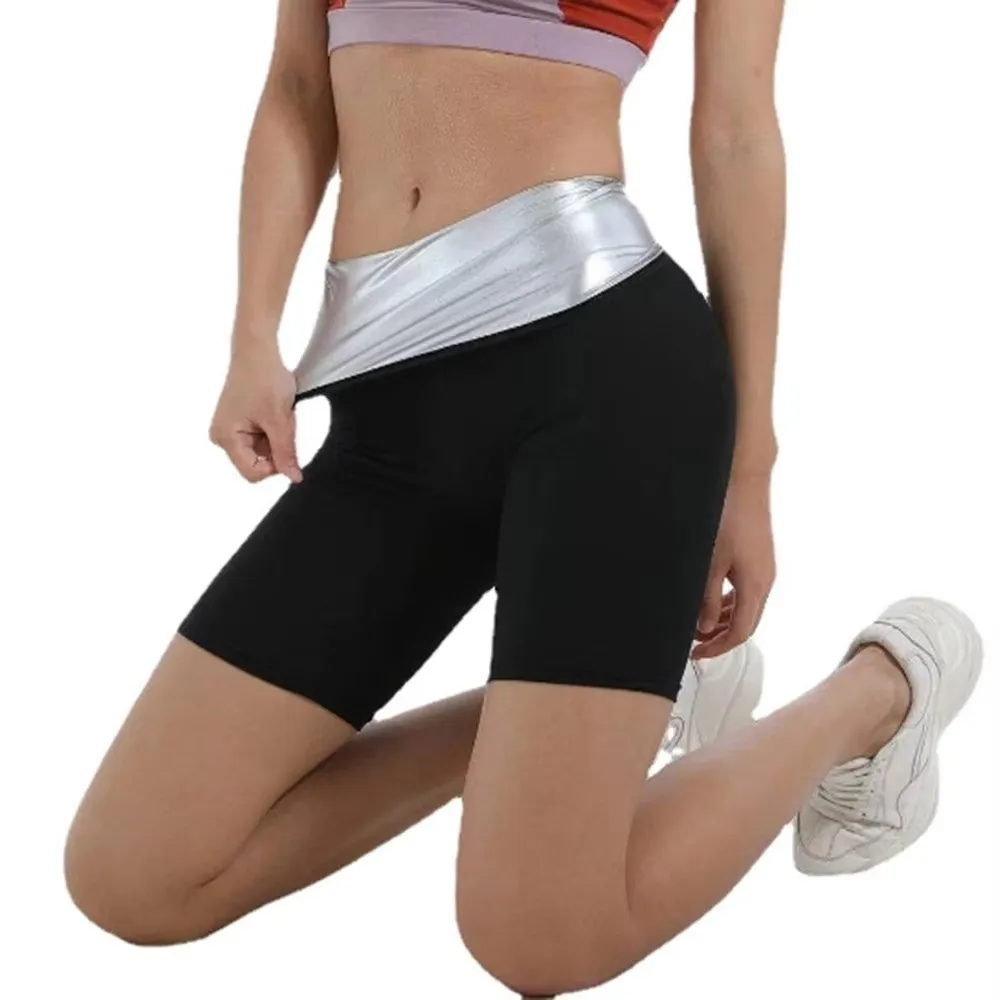 Pantalón moldeador negro con diseño de cintura alta