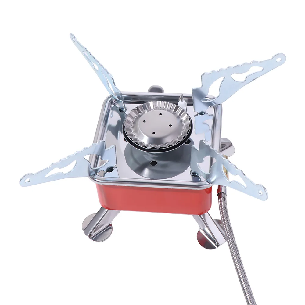 Hornillo de gas portátil plegable de alta potencia para cocina - imagen 3