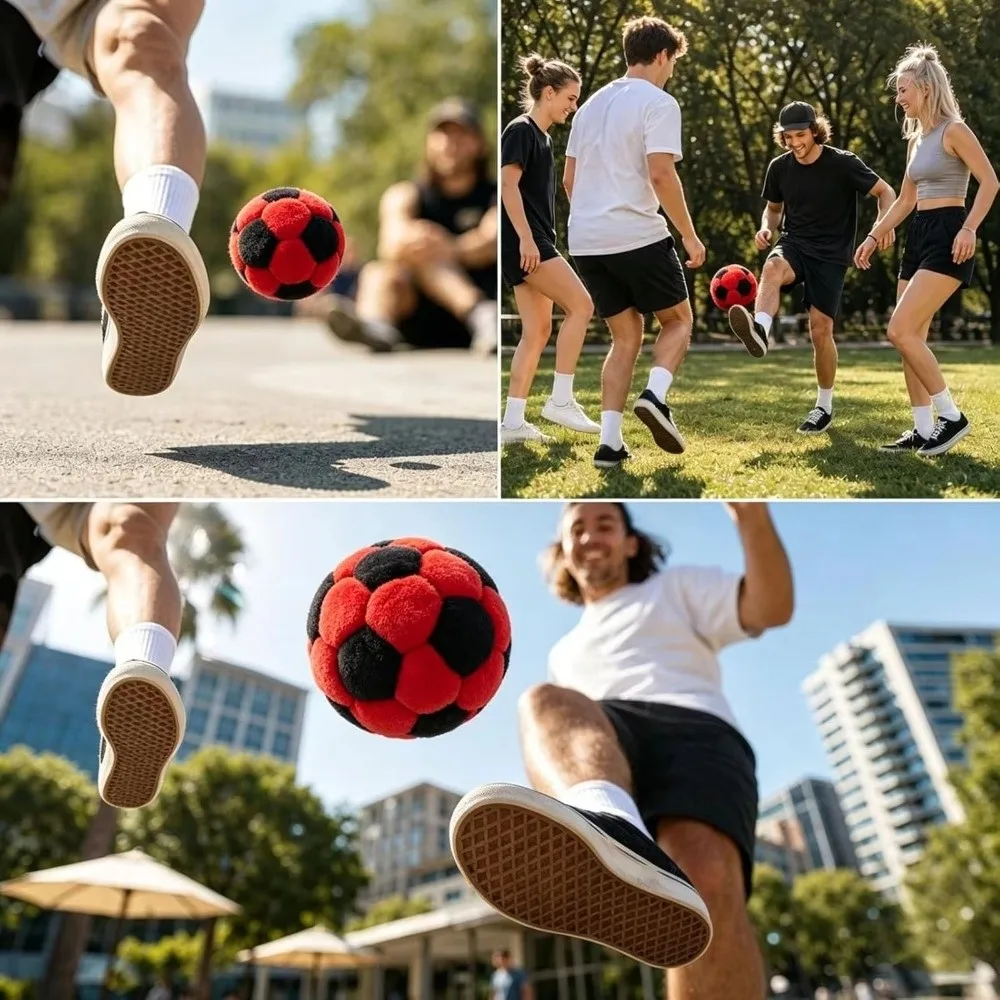 Variedad de colores del footbag para identificarlo rápido
