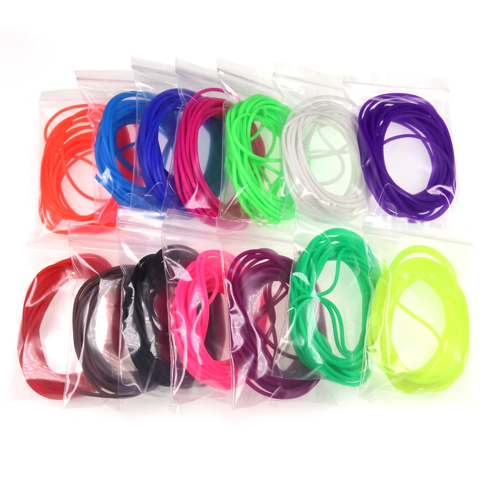 Tubo de silicona UV flexible Vitwins para moscas y sabiki - imagen 5