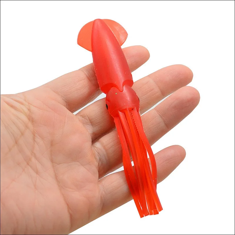 Señuelo de calamar y pulpo suave realista para lubina - imagen 3
