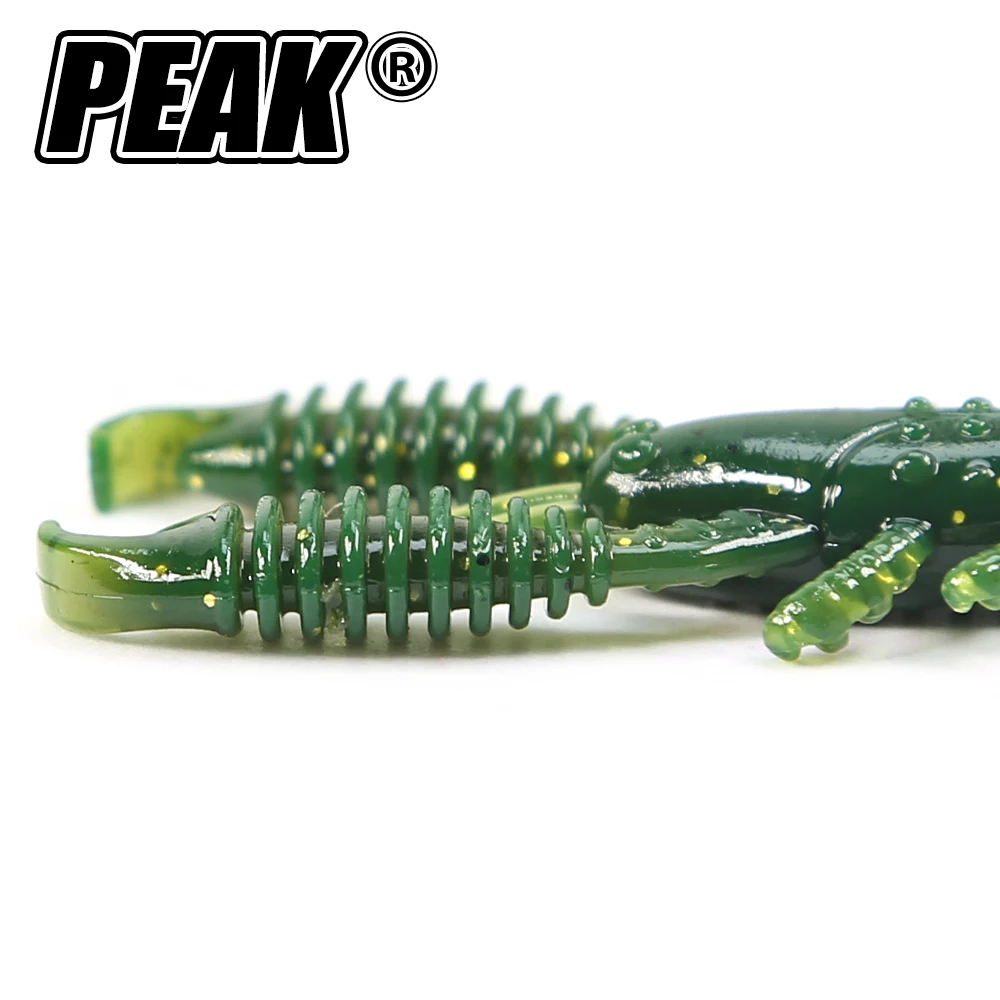 Craws flotantes PEAK Craws – Señuelos de plástico blando 40‑60 mm - imagen 5