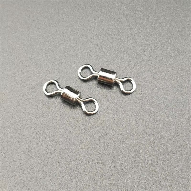 Conectores giratorios snap de acero inoxidable para pesca de carpa - imagen 5