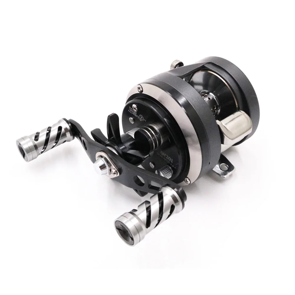 Golden Wolf BH300 carrete pesca con mosca metálico horizontal - imagen 4