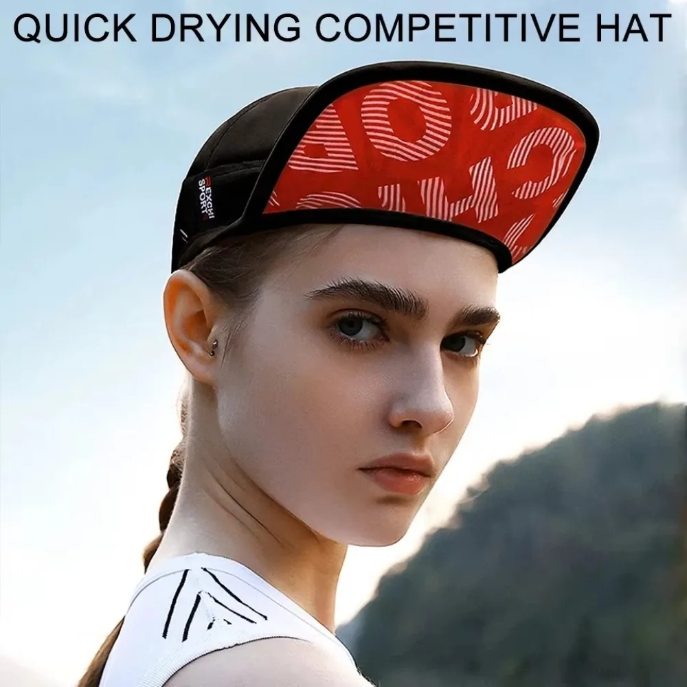 Gorra running anti-UV transpirable secado rápido unisex