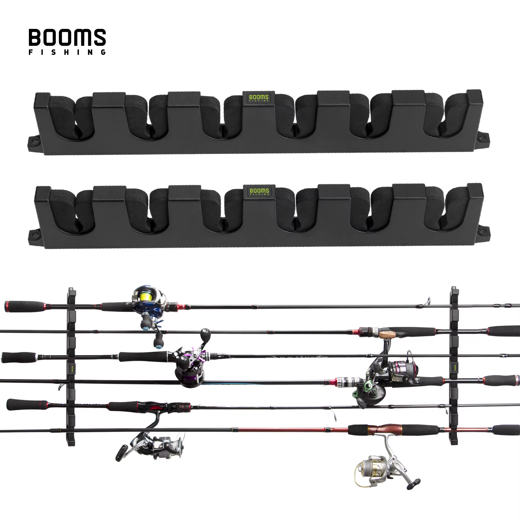 Booms Fishing WV5 – Soporte de pared para cañas de pesca