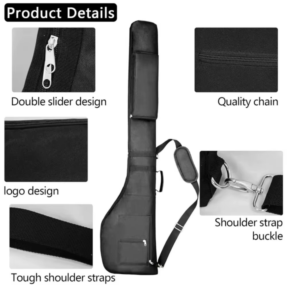 Bolsa impermeable golf plegable con correa ajustable y nailon - imagen 5