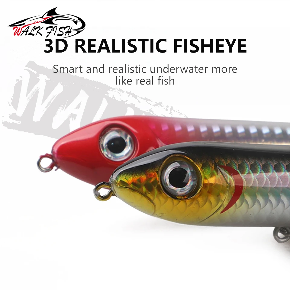 WALK FISH Testar señuelo lápiz oscilante – agua dulce y salada - imagen 4