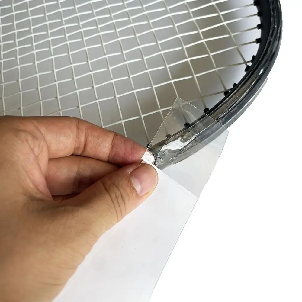 Protección transparente en uso
