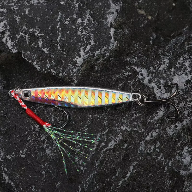 Placa de plomo para pesca de lucio en arrastre con anzuelo metálico - imagen 4
