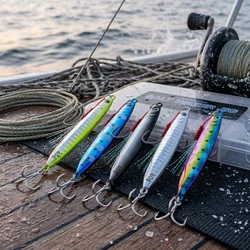 Jig Slow Pitch Luminoso – Señuelo Vertical para Pesca en Mar