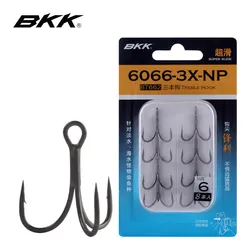 BKK 6066-3X Anzuelos Triples para Señuelos de Grandes Depredadores