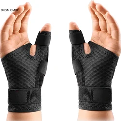 Soporte protector de pulgar transpirable antiesguinces para gimnasio