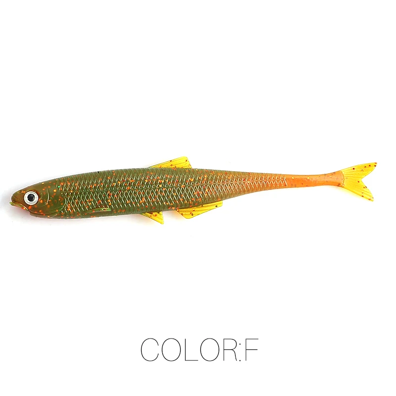 ShadTeez 6-8 cm – Señuelo blando multidisco para lucio y zander