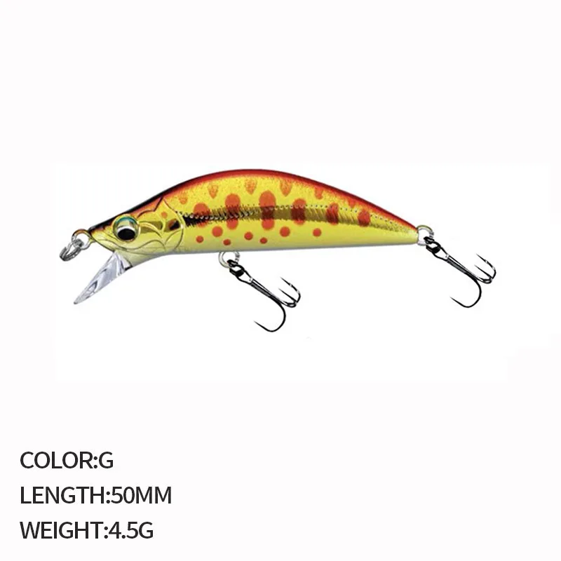 Wobblers Minnow Pequeños para Perca, Lucio y Trucha - imagen 5
