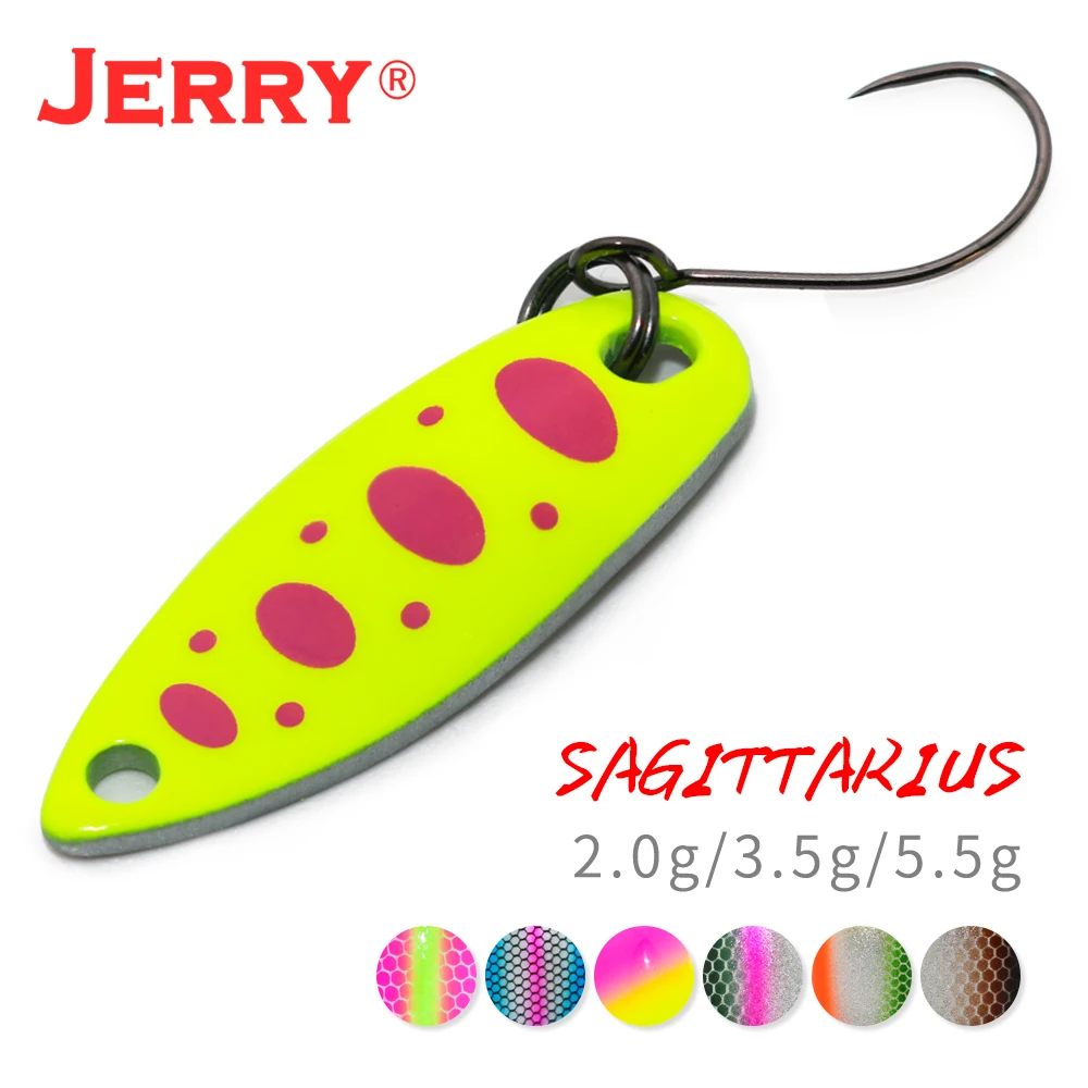 Cuchara giratoria Jerry – Señuelo ligero para trucha y arroyo - imagen 2