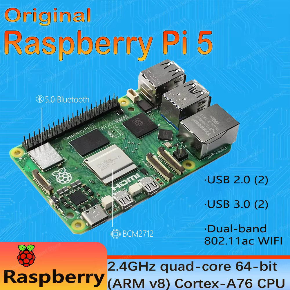 Raspberry Pi 5 Cortex‑A76 – Linux, PCIe, Gigabit Ethernet y USB 3 - imagen 3