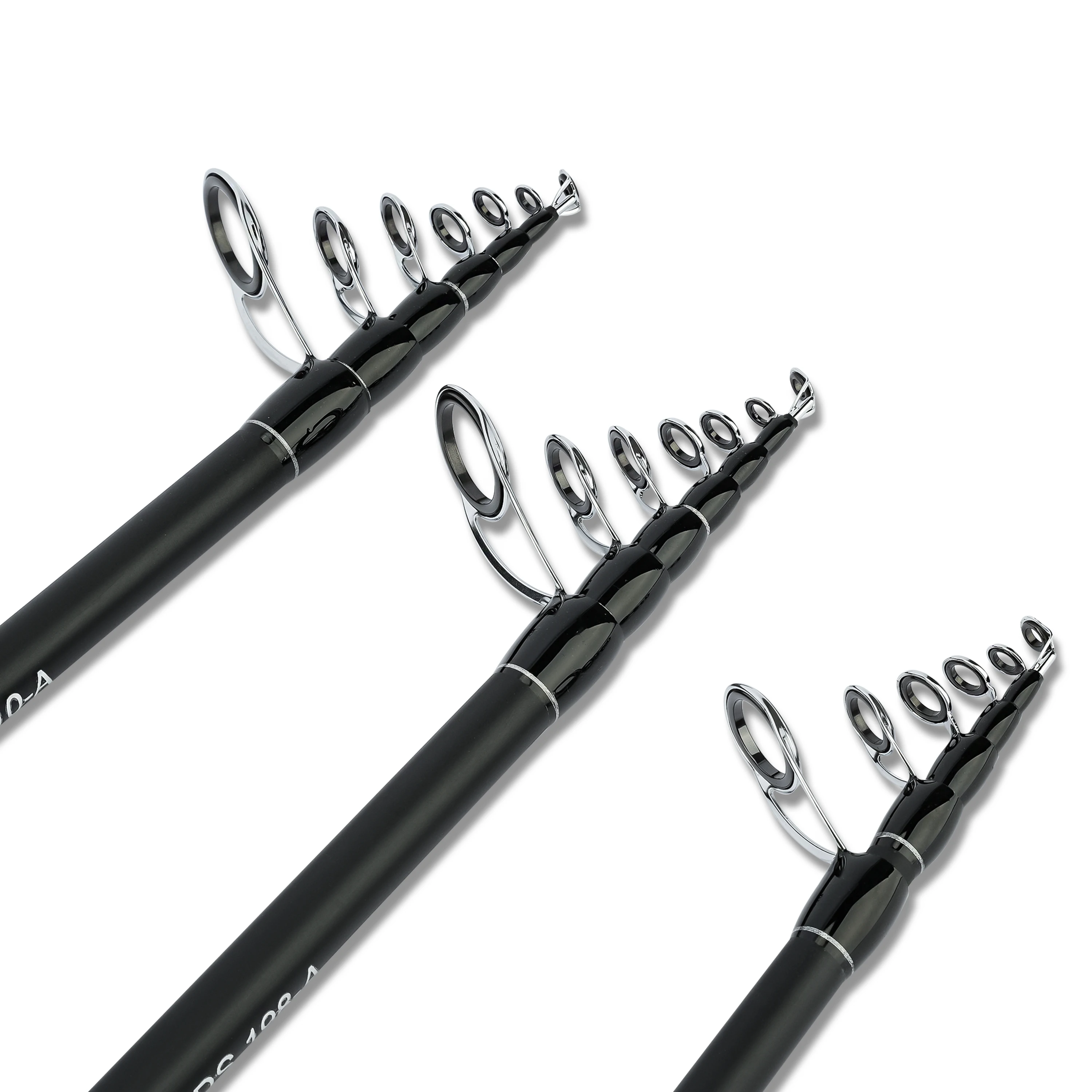 Caña telescópica de carbono ultraligera para spinning y casting - imagen 4