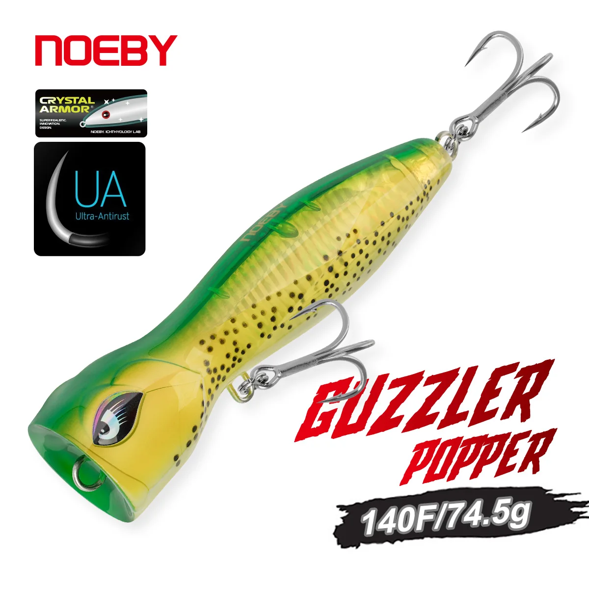 Señuelo popper Noeby para atún GT – pesca de superficie - imagen 5