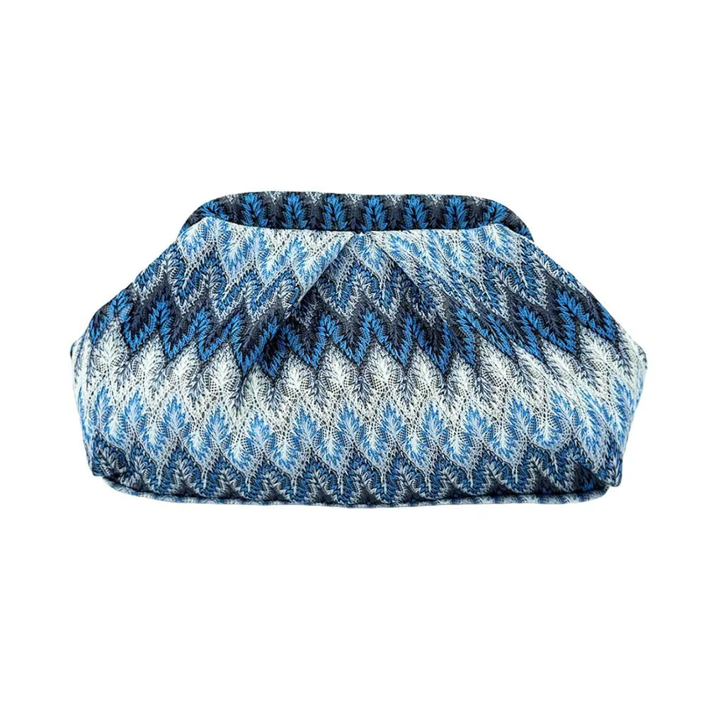 Detalle del tejido Jacquard del bolso