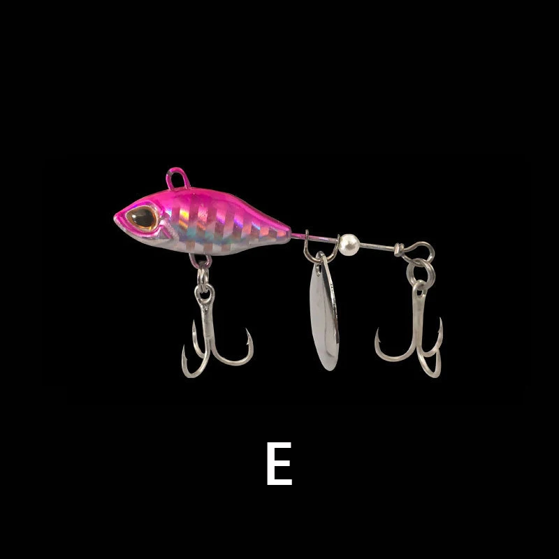 Spinnerbait VIB con cuchara vibrante y cola giratoria para mar - imagen 5