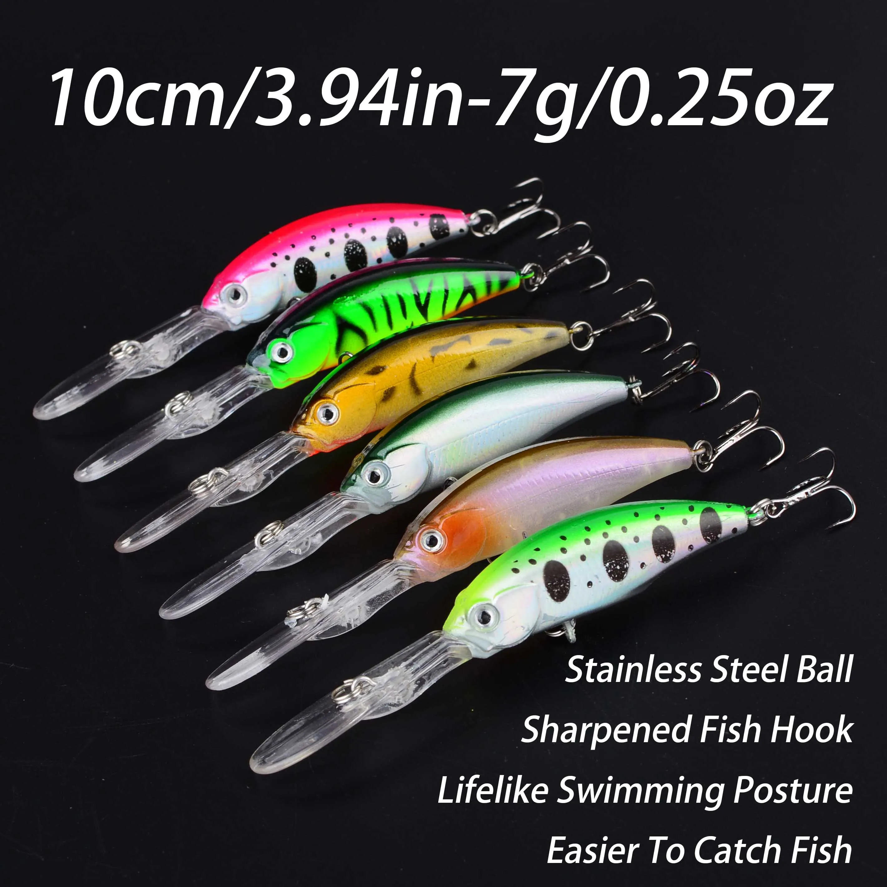 Variantes de color del Long Lip Minnow